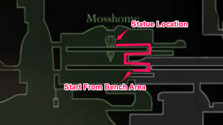 Statue Location Map