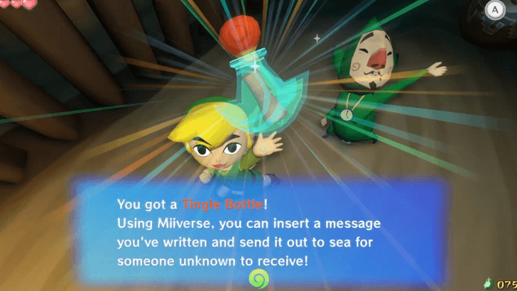 Getting the Tingle Bottle