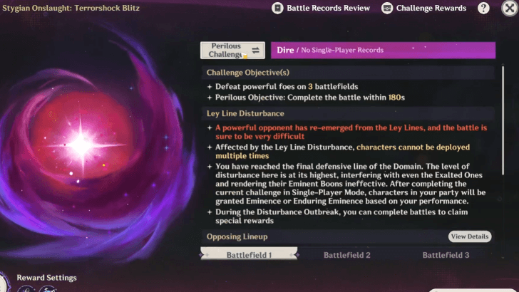 Genshin - Stygian Onslaught Dire Mode