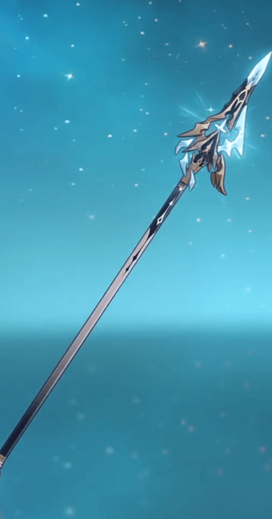 Genshin - Cryo Polearm