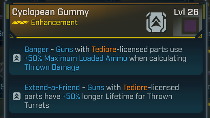 Legendary Enhancement Effects