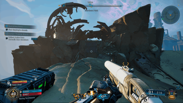 Creep Impact entrance