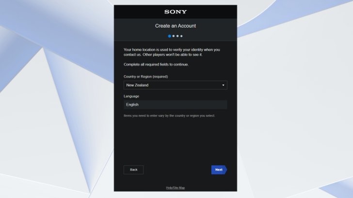 GOY - Create PSN Account