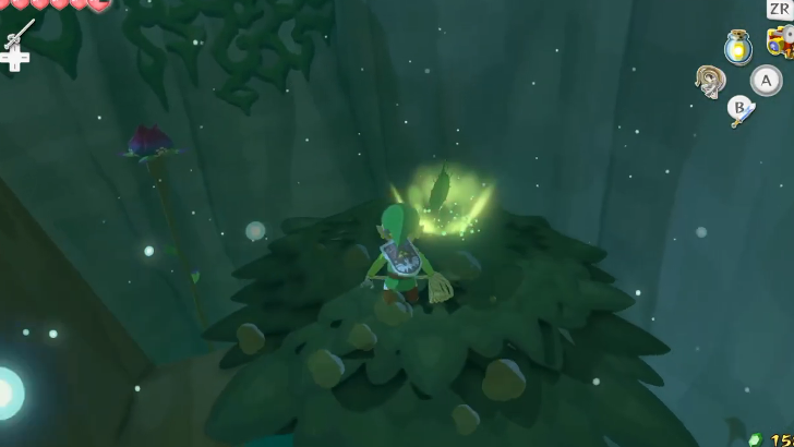 Getting the Deku Leaf