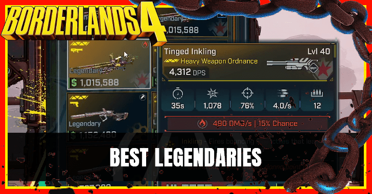 Best Legendaries in Borderlands 4