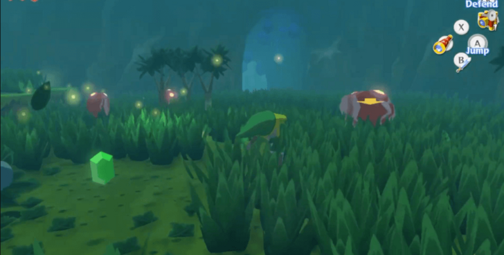 Defeat Enemies to Gain Rupees