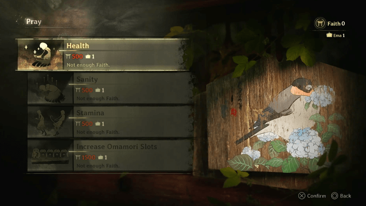 Upgrade Pray Abilities