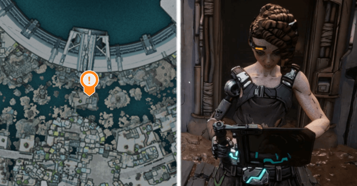Borderlands 4 - One Slimy Issue Side Mission Location