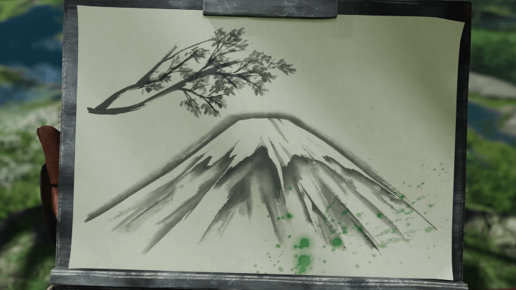 Ghost of Yotei - Sumi-e Paintings