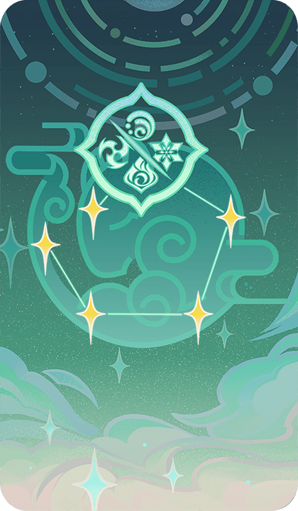 Genshin - Your Echo I Meet in Dreams Card