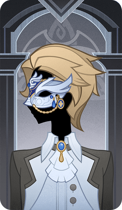 Genshin - Royal Masque Card