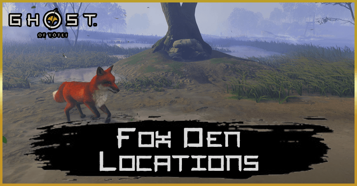 Ghost of Yotei Fox Den Locations