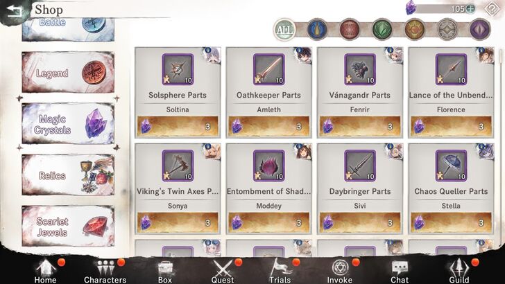 Magic Crystals Shop - MementoMori