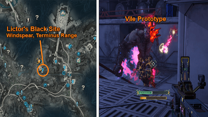 Vile Prototype location