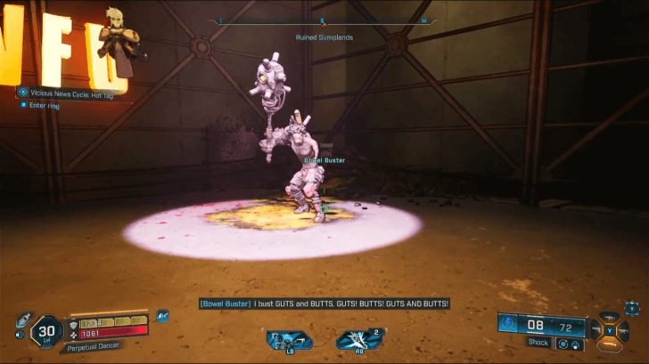 Borderlands 4 - Fight Bowel Buster