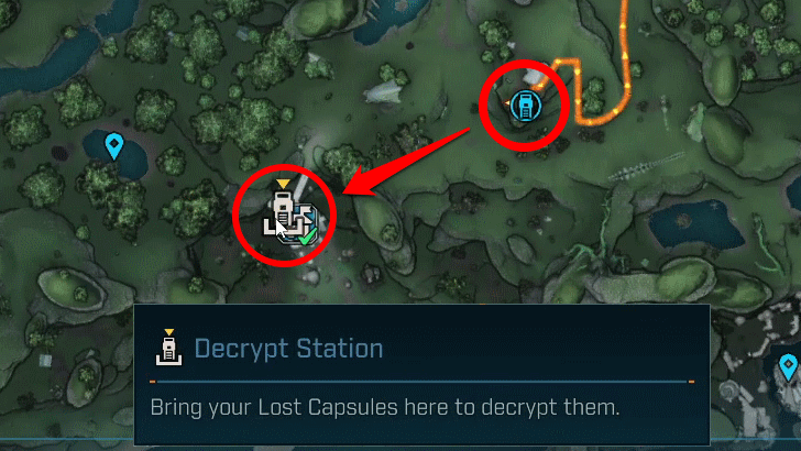 Lost Capsule Decrypt Station