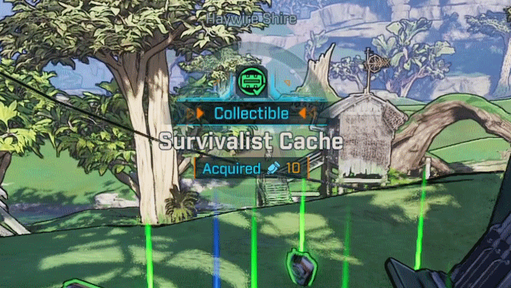 Survivalist Cache SDU Rewards