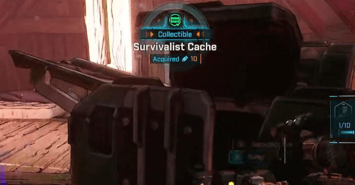Survivalist Caches will give 10 SDU Tokens