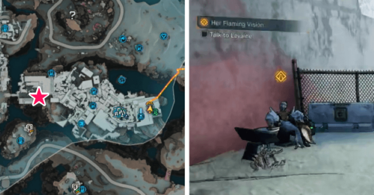 Borderlands 4 Her Flaming Vision Levaine Location