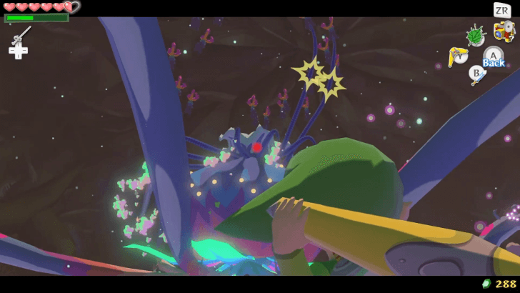 TLoZ WW - Use Your Boomerang to Cut Down the Vines