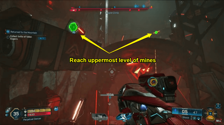 Borderlands 4 - Reach Upper Level of Mines
