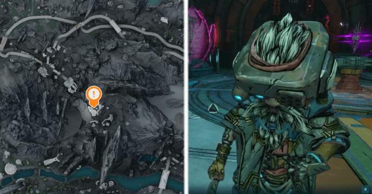 Borderlands 4 - Returned to the Mountain Side Mission Location