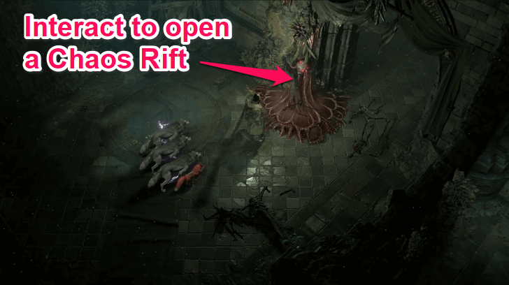 Diablo 4 Open a Chaos Rift