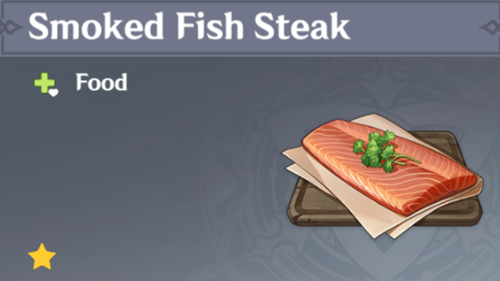 Genshin Impact - How to Get Smoked Fish Steak and Effects