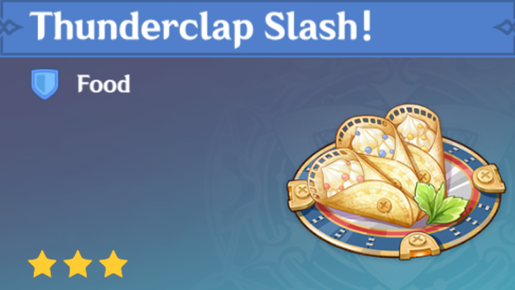 Genshin Impact - How to Get Thundercalp Slash! and Effects