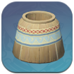 Genshin - Painted Pendunculate Oak Wood Barrel Image