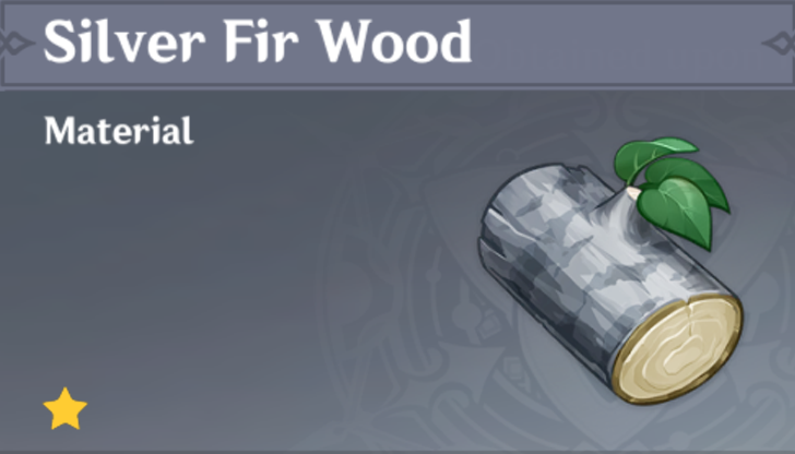 Genshin Impact - How to Get Silver Fir Wood and Locations