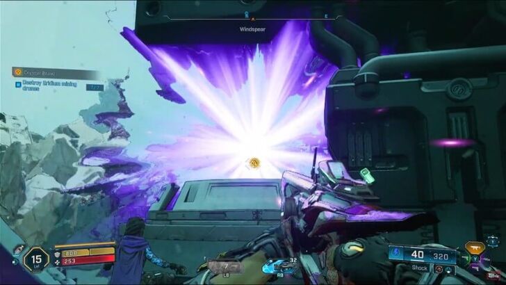 Borderlands 4 Amara Destroys Power Generator