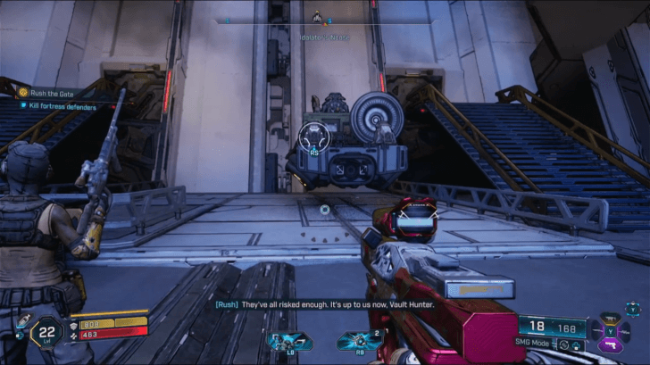 Borderlands 4 - Take Elevator to Fortress