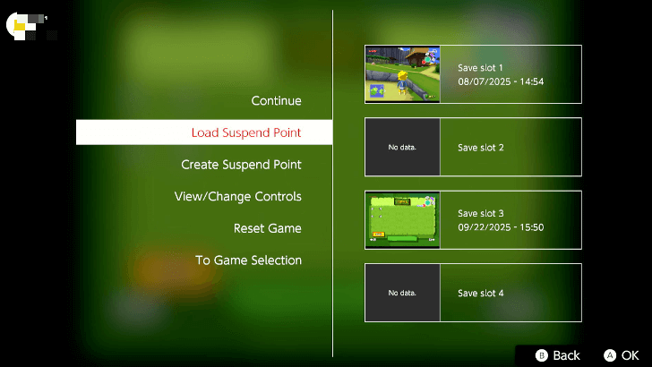 Load Save State Step 1