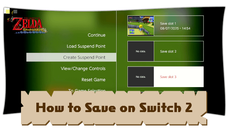 How to Save on Switch 2