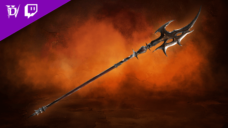Diablo 4 Hewer’s Halberd Polearm Twitch Drop