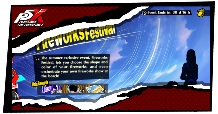 Persona 5 X Fireworks Event