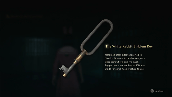 White Rabbit Emblem Key