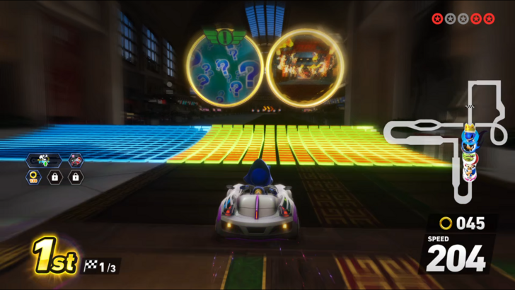 Sonic Racing: CrossWorlds Choosing a CrossWorld