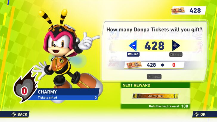 Sonic Racing: CrossWorlds Charmy Bee Friendship System