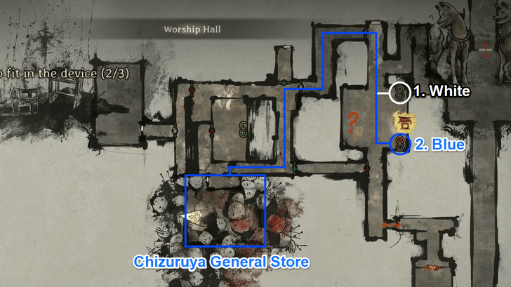 Leftward-Facing Fox Crest Map Location