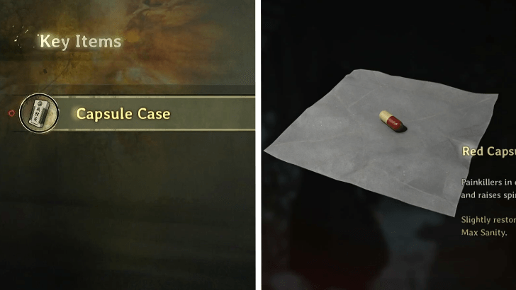 Silent Hill f - How to use Capsule Case