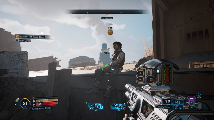 Borderlands 4 - Talk to Quent