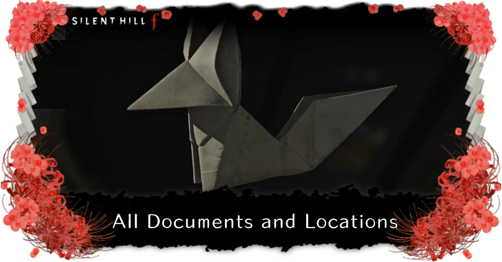 Silent Hill f All All Documents and Locations