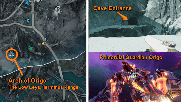 Chance Drop from Primordial Guardian Origo