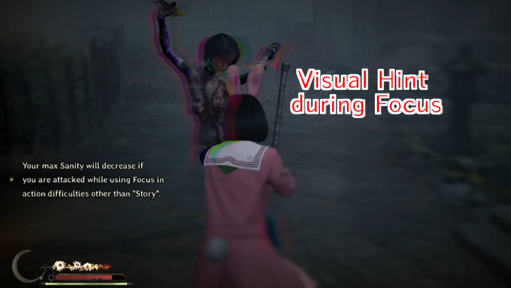 Silent Hill f Focus Visual Hint