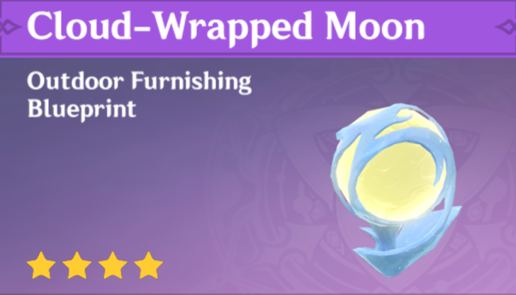 Genshin Impact - How to Get Cloud-Wrapped Moon Furnishing