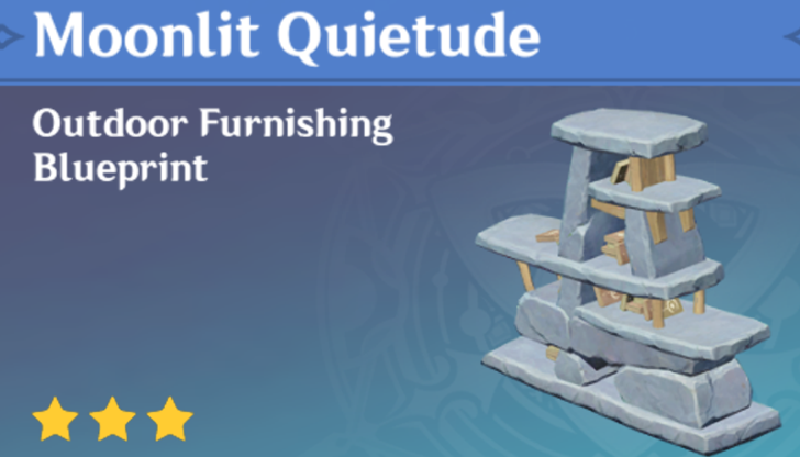 Genshin Impact - How to Get Moonlit Quietude Furnishing