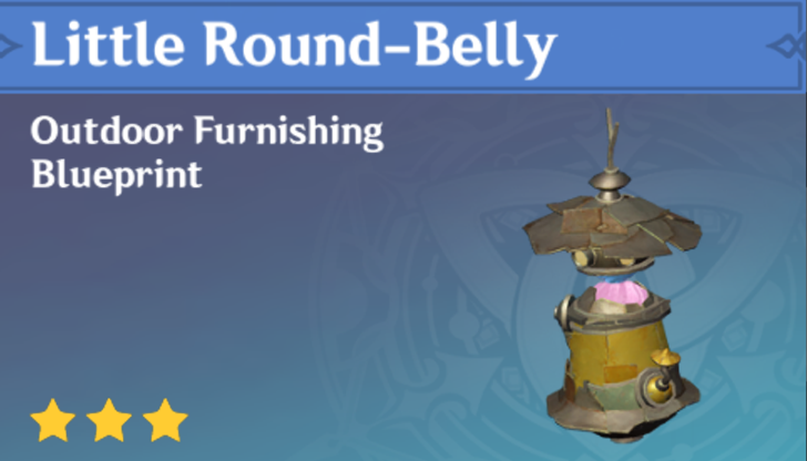Genshin Impact - How to Get Little Round-Belly Furnishing