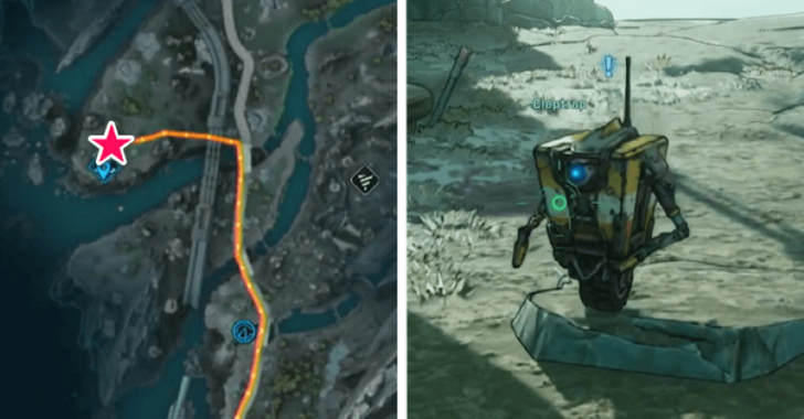 Borderlands 4 Father of the Glide Claptrap Location